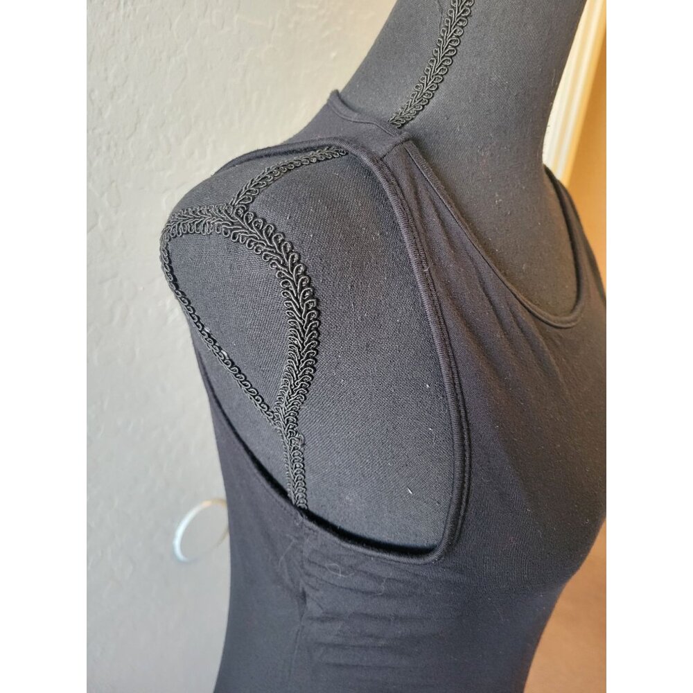 Marine Layer Sleeveless Lined Black Dress Size M Casual Everyday Wear Vacation - Picture 4 of 9